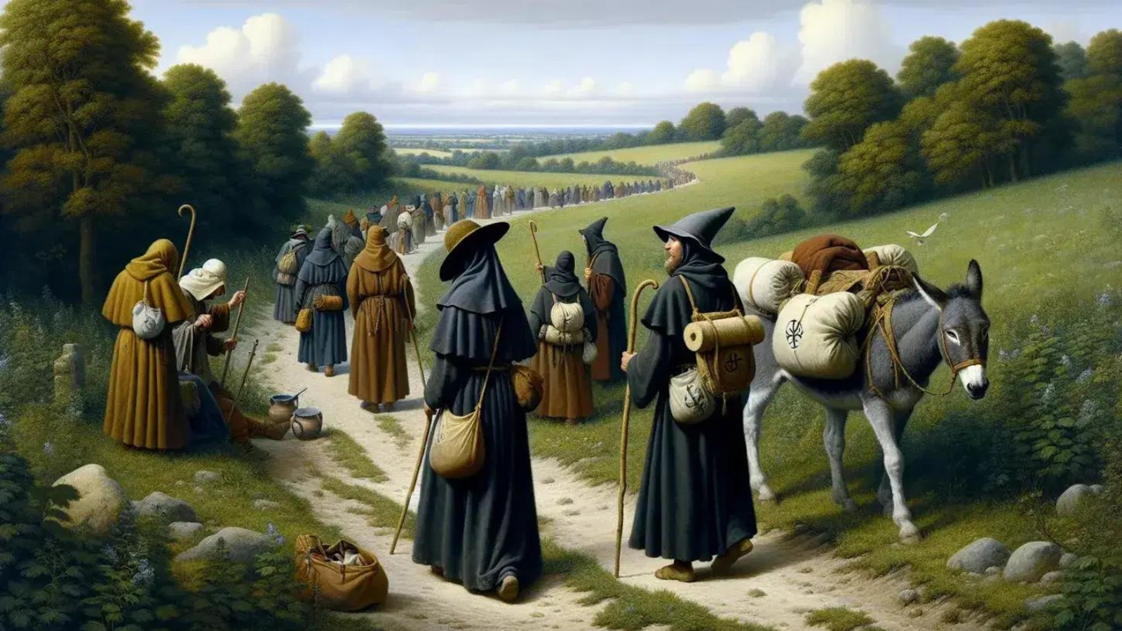 pellegrini-francigeni-santa - lucia